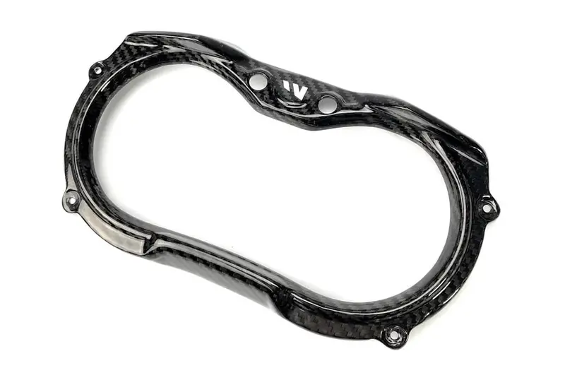 Fourwerx '17-'19 Can-Am Maverick X3 Carbon Fiber Gauge Surround 1