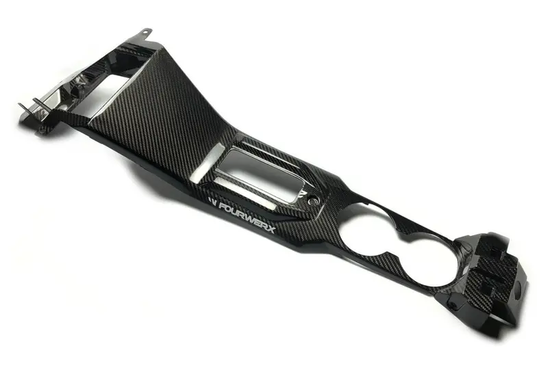 Fourwerx '20+ Polaris Rzr Pro Xp / Pro R Carbon Fiber Front Center Console 1
