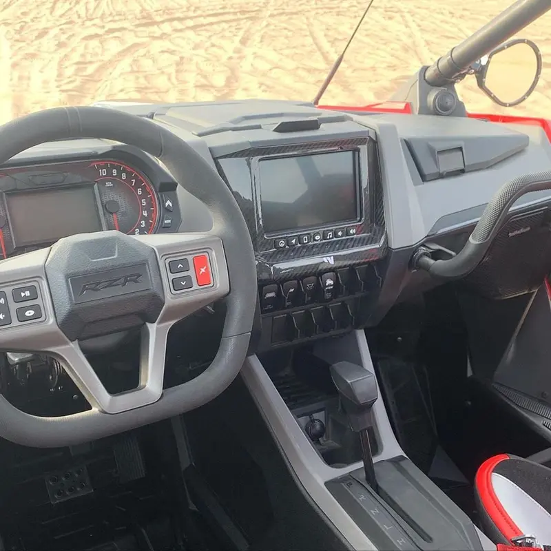 Fourwerx '20+ Polaris Rzr Pro Xp / Pro R Carbon Fiber Ride Command Surround 2
