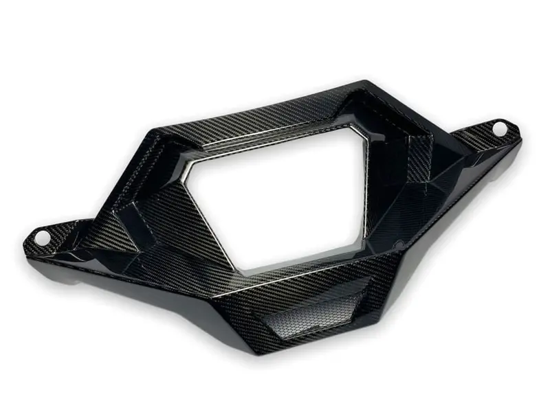 Fourwerx '21+ Polaris Rzr Pro R Carbon Fiber Exhaust Surround 5