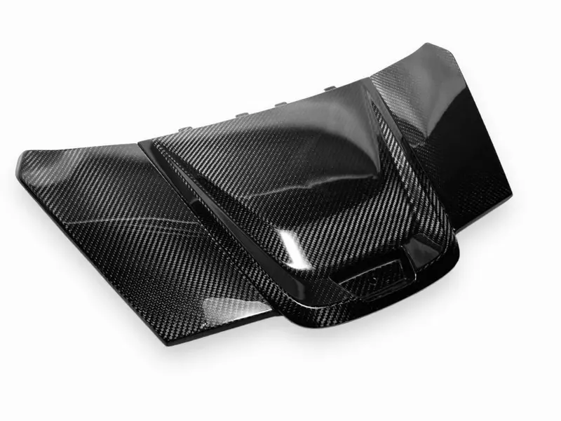 Fourwerx Can Am Maverick R Carbon Fiber 3 Pc Upper Center Dash Trim Kit 2