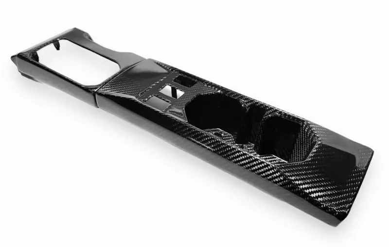 Fourwerx Can-Am Maverick R Carbon Fiber Front Center Console - 2 Piece 1
