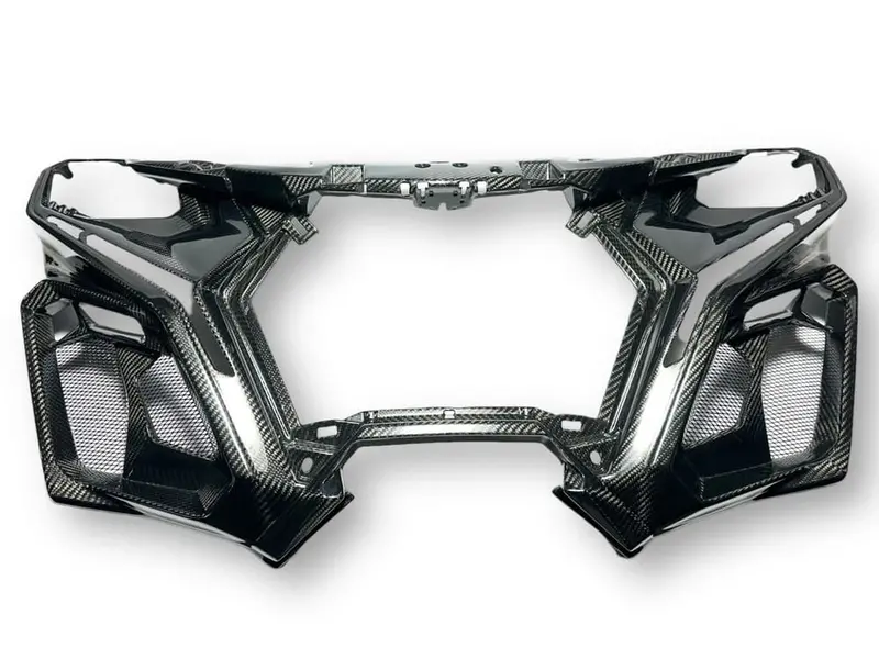 Fourwerx Can-Am Maverick R Carbon Fiber Front Full Fascia 1