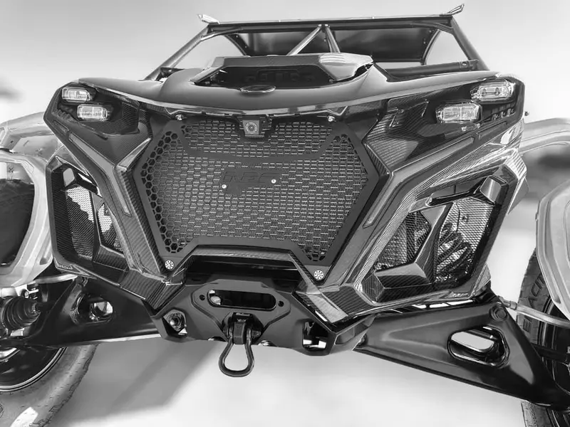 Fourwerx Can-Am Maverick R Carbon Fiber Front Full Fascia 2