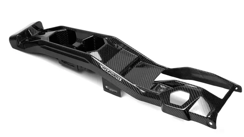 Fourwerx Can-Am Maverick X3 Carbon Fiber Center Console With Cup Holders 2