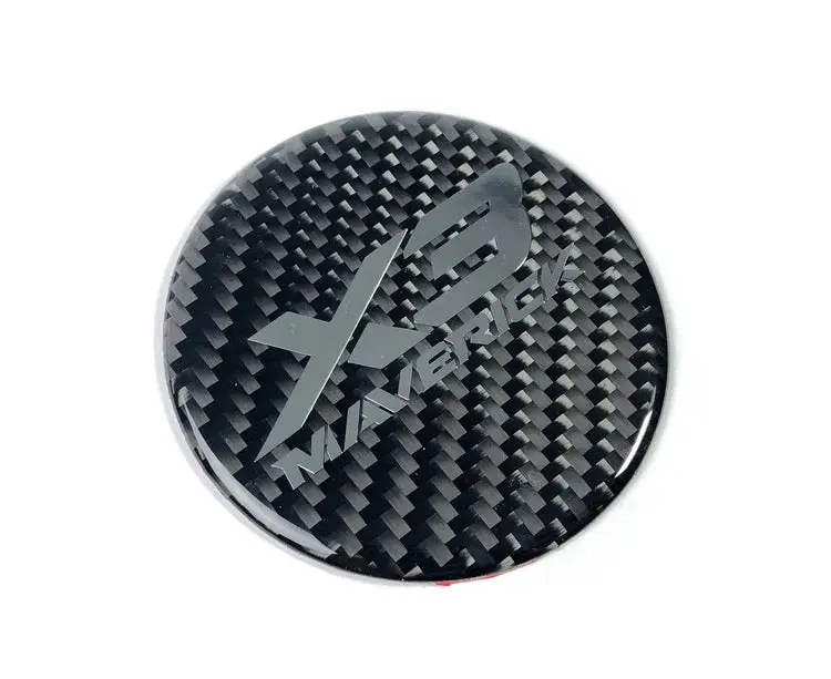 Fourwerx Can-Am Maverick X3 Carbon Fiber Hood Badge 1