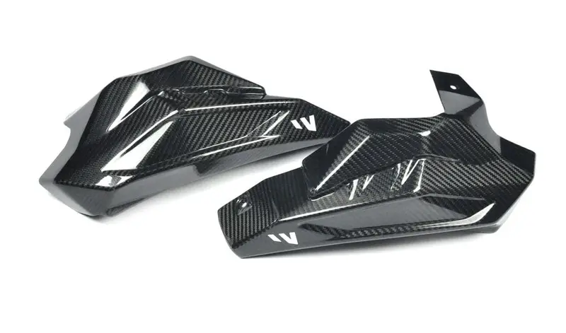 Fourwerx Can-Am Maverick X3 Carbon Fiber Rear Cage Trim Set 2