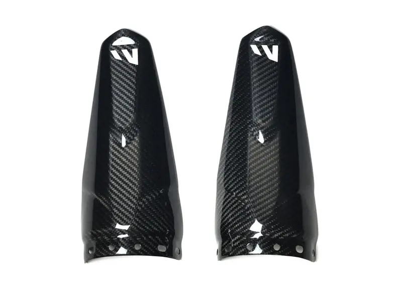 Fourwerx Can-Am Maverick X3 Carbon Fiber Rear Shock Guards 1