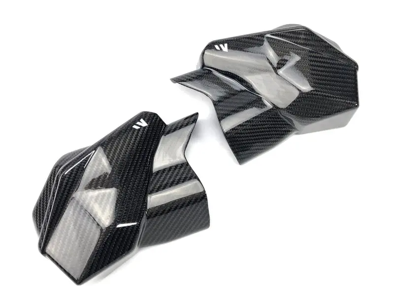 Fourwerx Can-Am Maverick X3 Max Carbon Fiber Mid Cage Trim 2