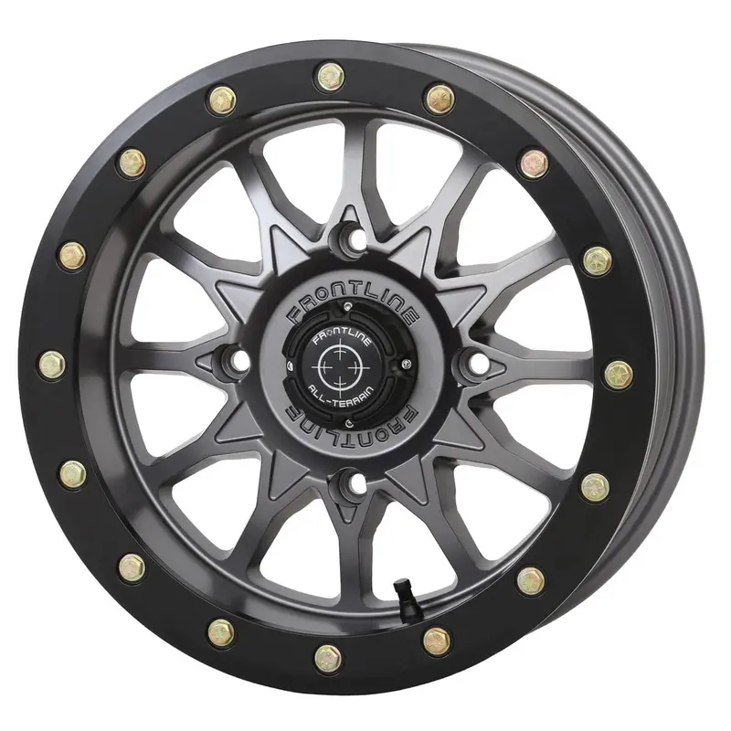 Frontline 223 Beadlock Wheels - Gunmetal Grey 1