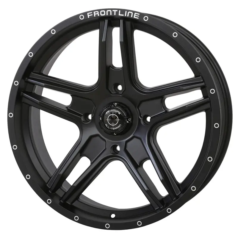 Frontline 505 Wheels - Matte Black 1