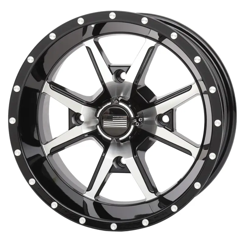 Frontline 556 Wheels - Gloss Black Machined 1