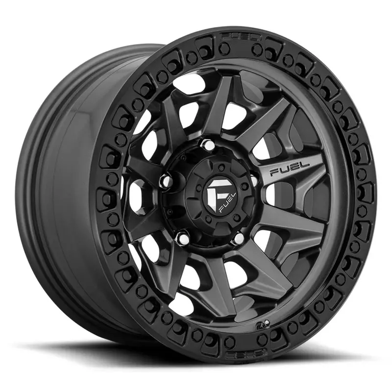 Fuel D716 Covert Utv Wheel - Matte Gunmetal With Black Ring 1