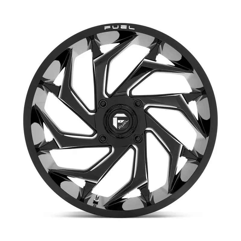 Fuel D753 Reaction Utv Wheel Gloss Black Milled 1
