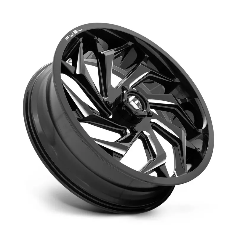 Fuel D753 Reaction Utv Wheel Gloss Black Milled 2
