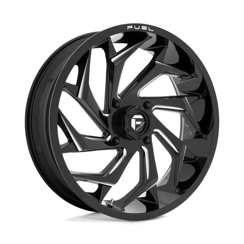 Fuel D753 Reaction Utv Wheel Gloss Black Milled 3