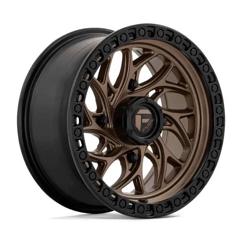 Fuel D777 Runner Utv Non-Beadlock Bronze W/Matte Black Ring 1