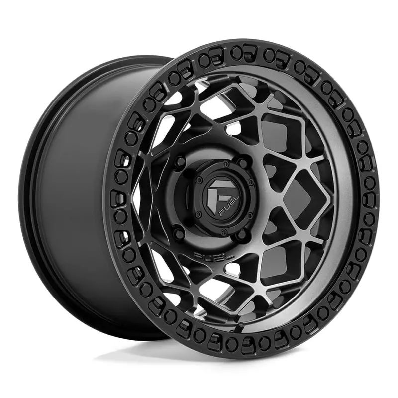 Fuel D784 Unit Utv Non-Beadlock Wheel Gunmetal W/ Matte Black Ring 1