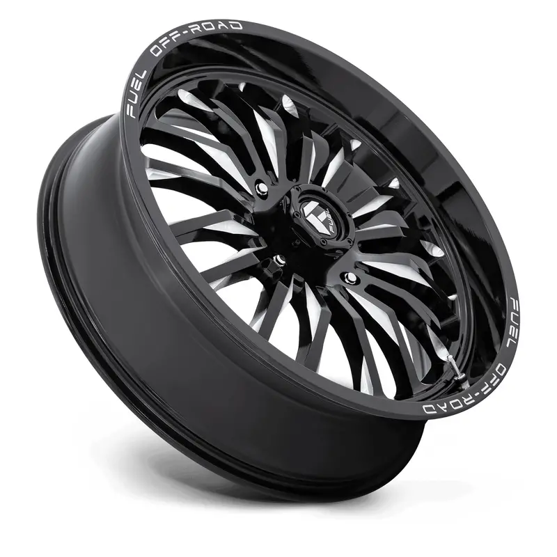 Fuel D821 Arc Utv Wheel Gloss Black Milled 2