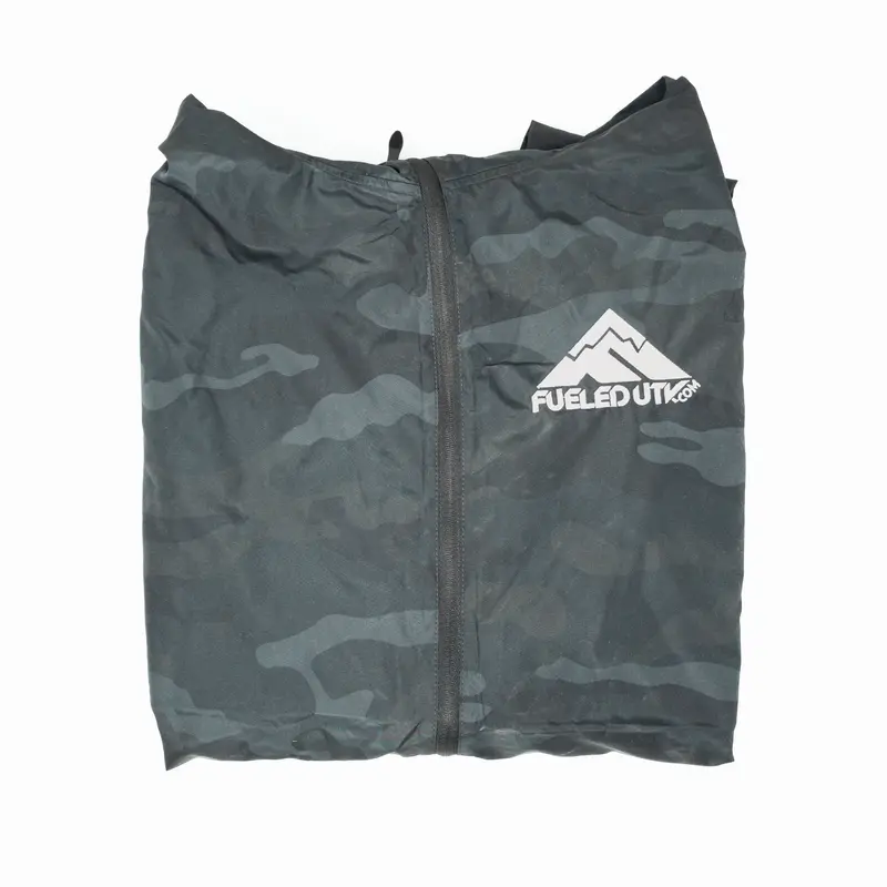 Fueled Utv Lightweight Black Camo Windbreaker 1