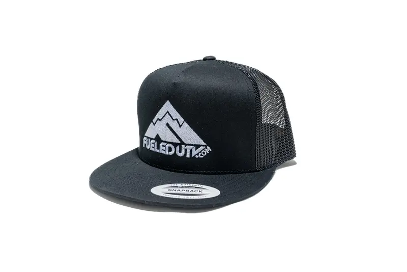 Fueled Utv Snapback Large Logo - Solid Black 1