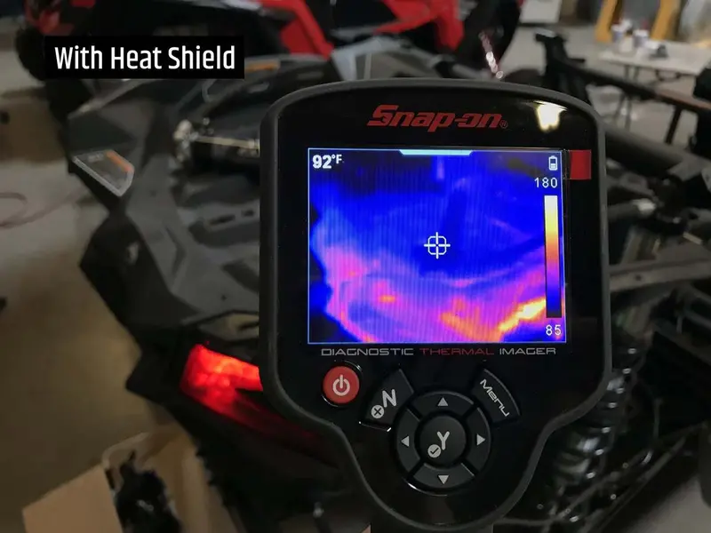 Geiser Performance Can-Am Maverick X3 Bed Heat Shield 2