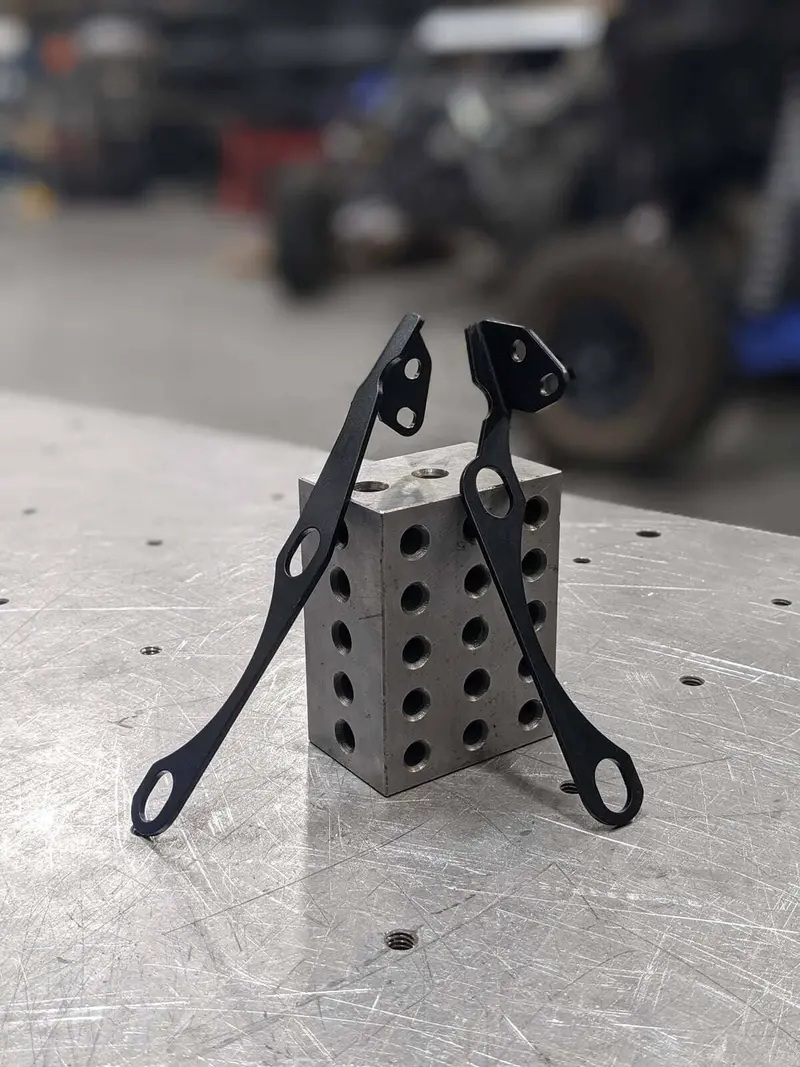 Geiser Performance Can-Am Maverick X3 Smart Shocks Sensor Cage Bracket 2