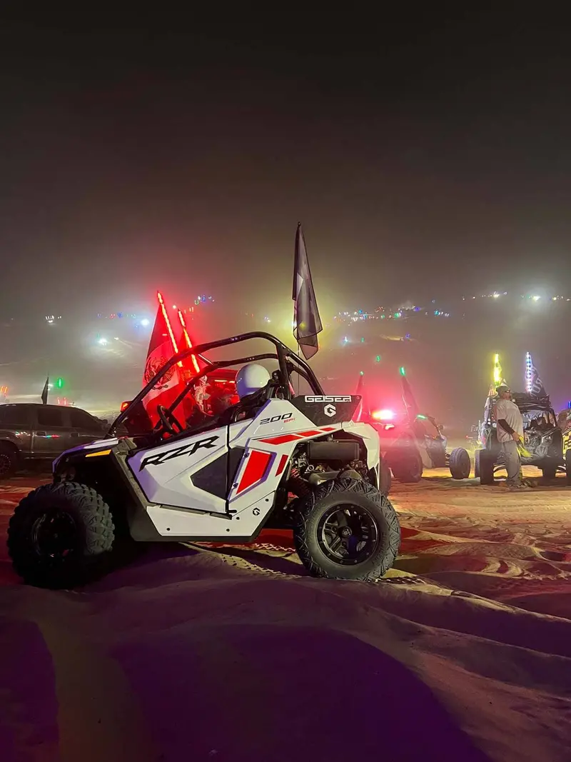 Geiser Performance Polaris Rzr 200 Number Plates 2