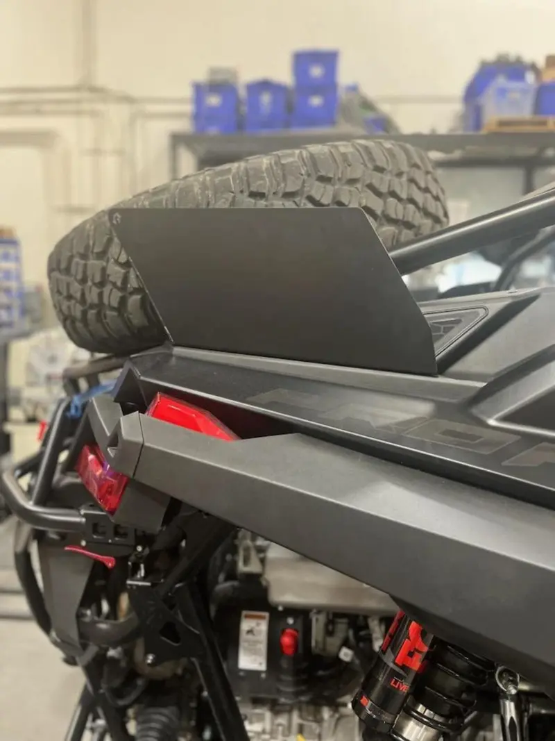 Geiser Performance Polaris Rzr Turbo R/Pro R Number Plates 2