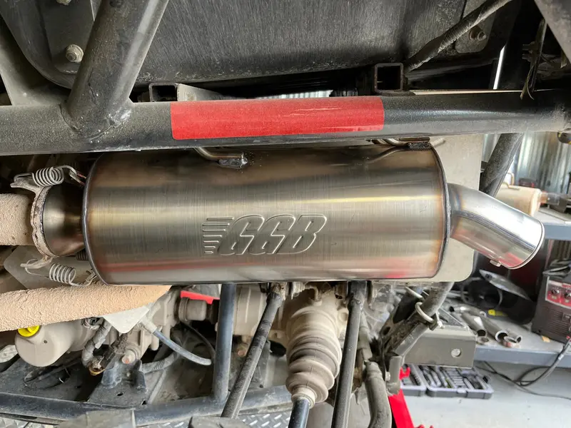 Ggb '15-'19 Arctic Cat Wildcat X 1000 Trail Muffler 2