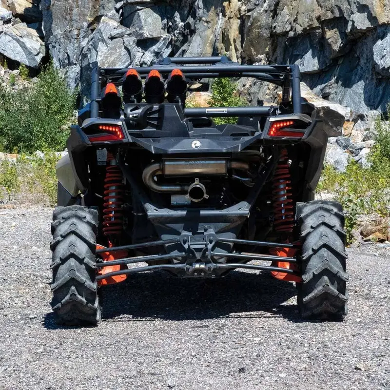 Ggb '17-'24 Can-Am Maverick X3 Turbo Trail Muffler 2