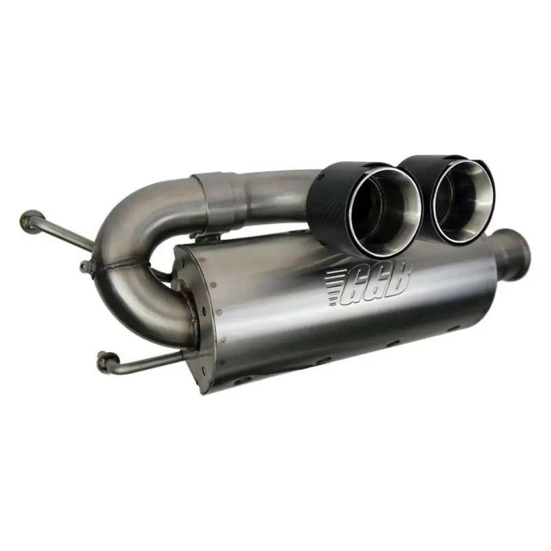 Ggb Exhaust '24+ Polaris Rzr Xp 1000 Center Exit Sport Pro Dual Tip Muffler 1