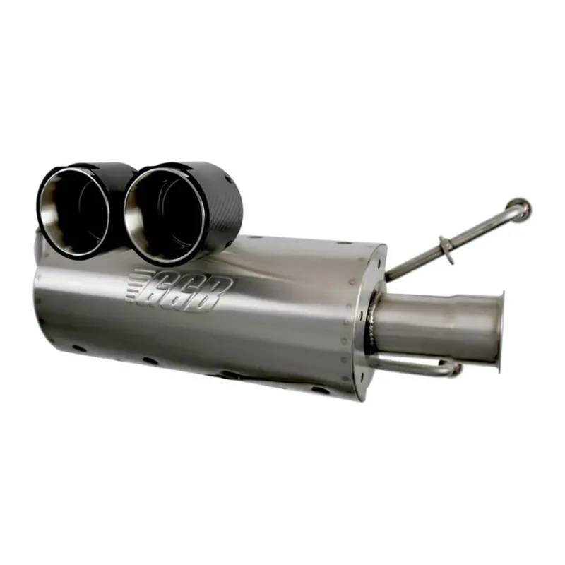 Ggb Exhaust '24+ Polaris Rzr Xp 1000 Center Exit Sport Pro Dual Tip Muffler 2