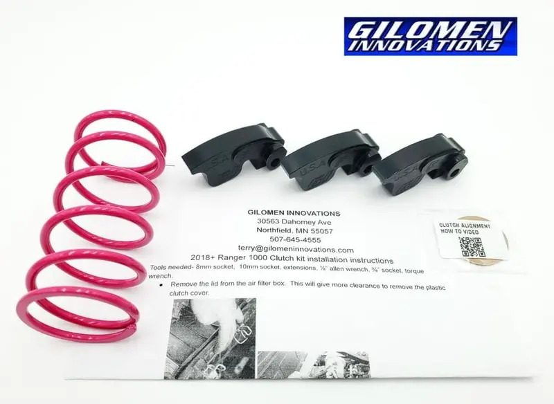 Gilomen Innovations '25+ Polaris Ranger Xp 1000 Fuel Saver Clutch Kit 1