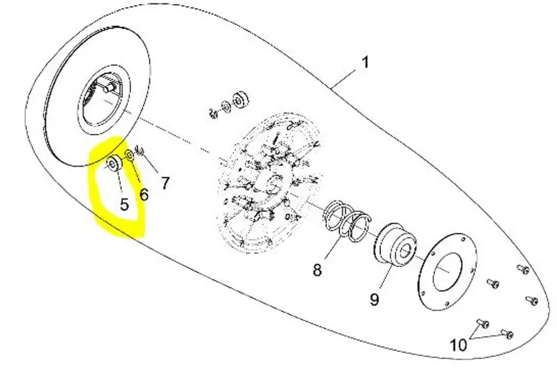 Gilomen Innovations Polaris Ranger Set Of Two Diamond Rollers For Rapid Reaction Secondary Clutch 2