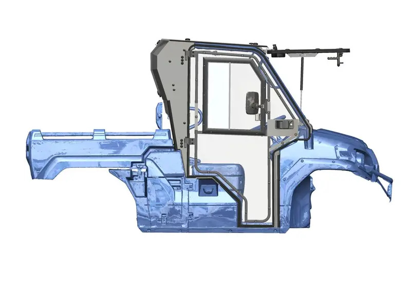 Hard Cabs '23+ Kawasaki Mule Pro Fxr Cab Kit 2