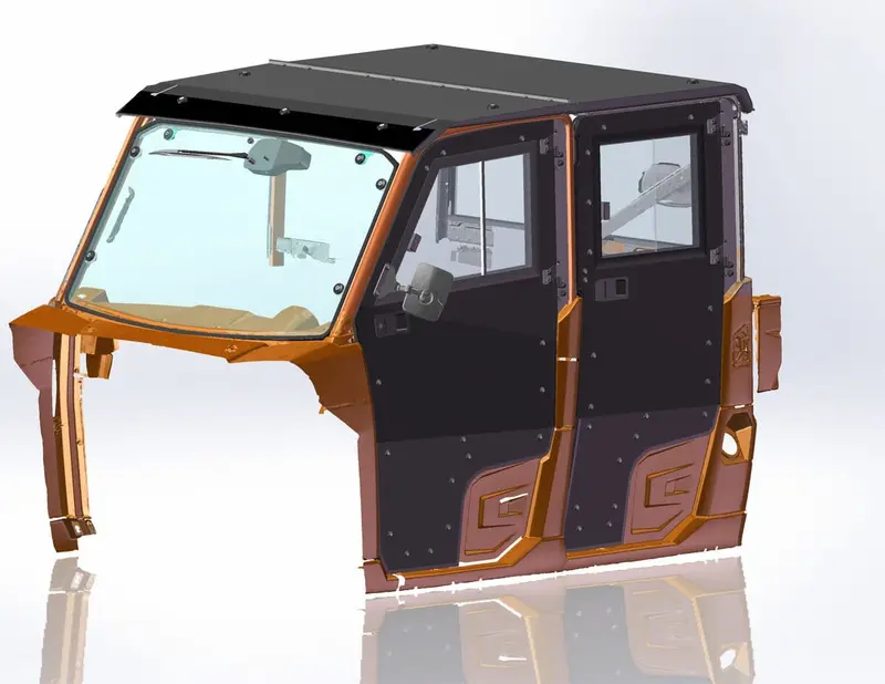 Hard Cabs Polaris Ranger Xp 900 Crew Protector Cab Kit 1