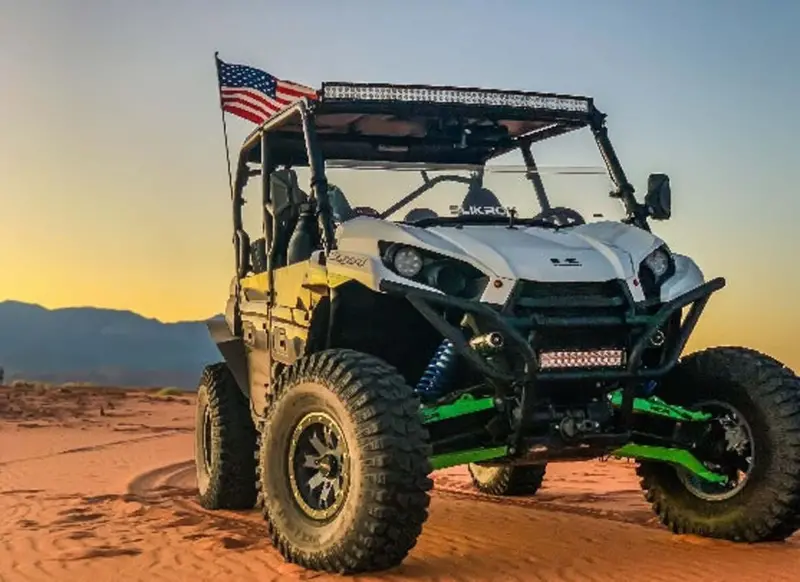 Hcr Suspension '12-'15 Kawasaki Teryx Long Travel Kit W/ Stock Shock Brackets 1