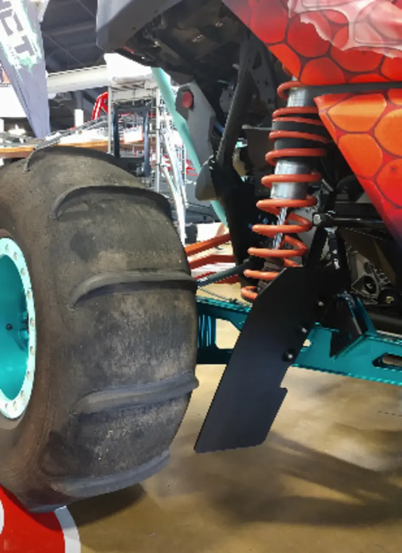 Hcr Suspension Can-Am Maverick X3 Trailing Arm Mud Flaps 1
