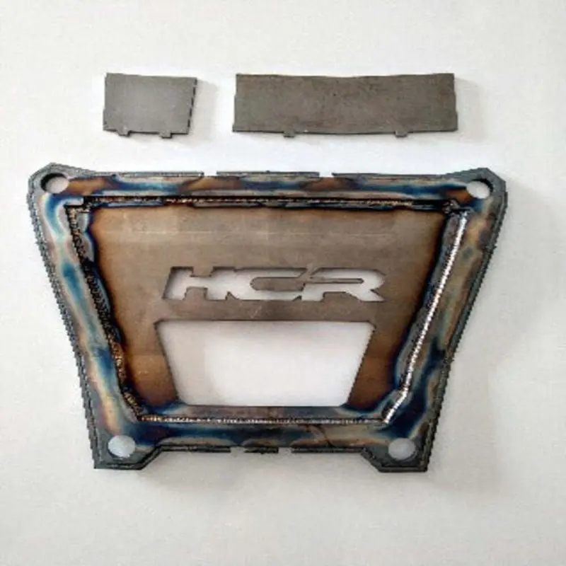 Hcr Suspension Polaris Rzr Turbo S Back Plate W/ Weld In Tabs 1