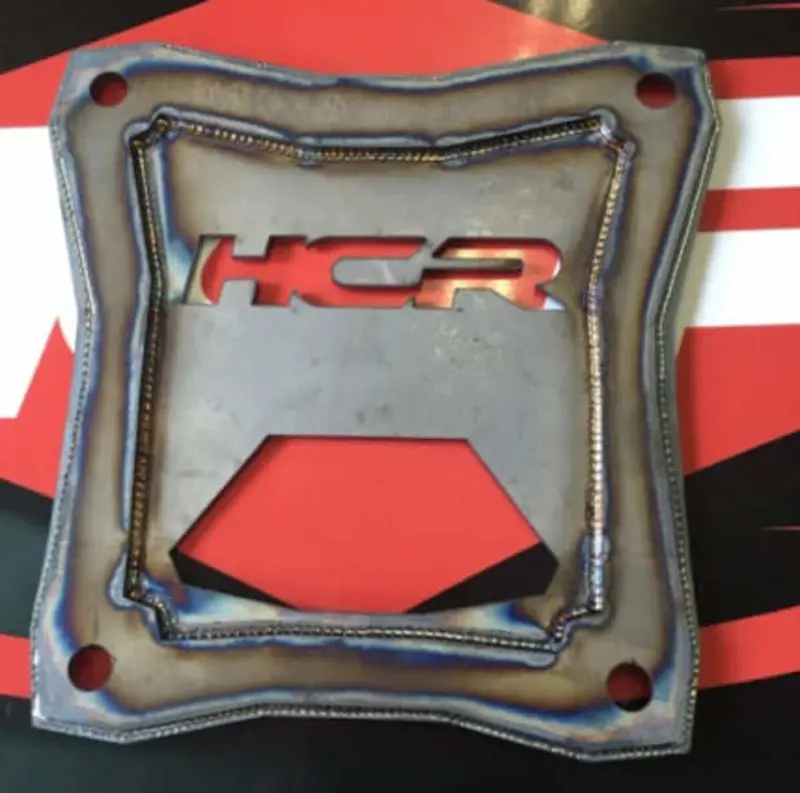 Hcr Suspension Polaris Rzr Xp 1000 Heavy Duty Bolt On Back Plate 1