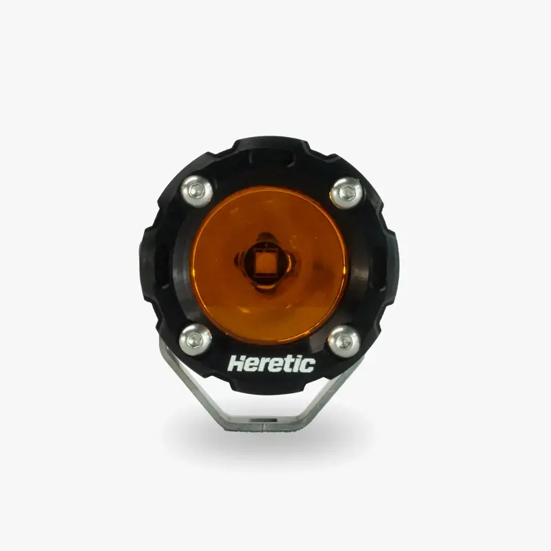 Heretic Studio Ba-1R Amber Led Pod Light - Single 1