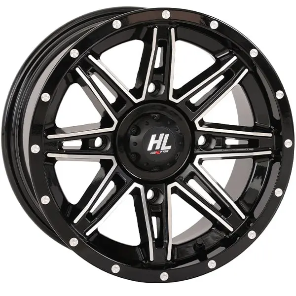 High Lifter Hl22 Wheel - Gloss Black-Mach 1