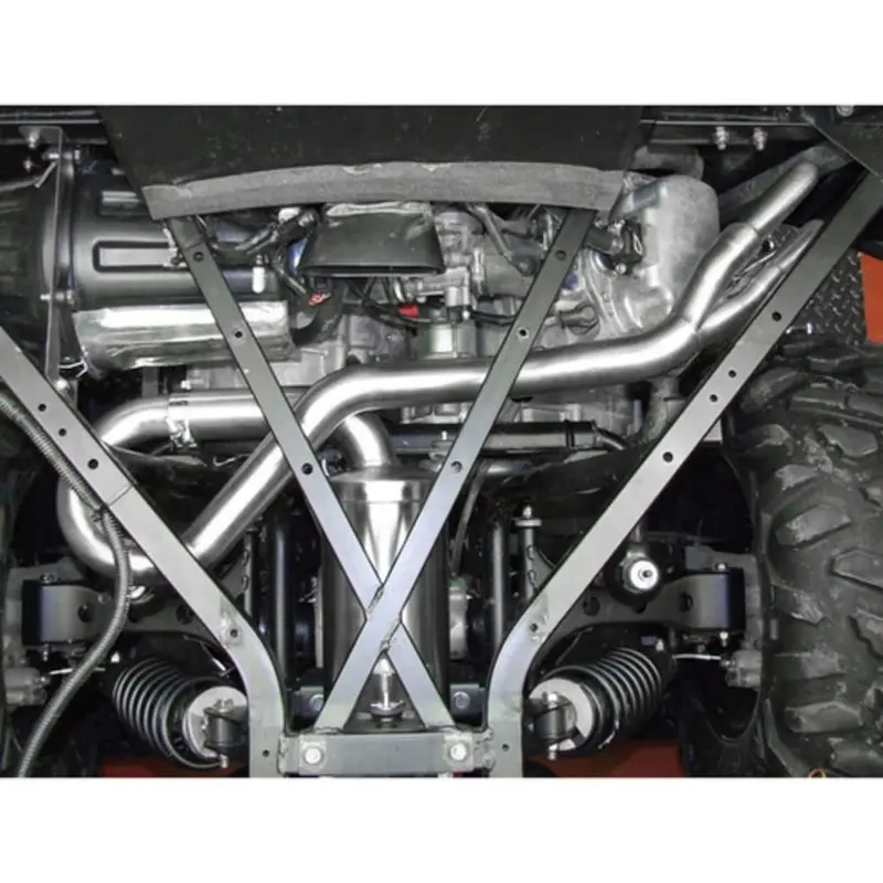 Hmf '08-'10 Polaris Rzr S 800 Titan-Qs Full Exhaust Systems 2