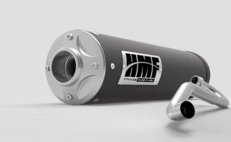Hmf '08-'10 Polaris Rzr S 800 Titan-Qs Full Exhaust Systems 2