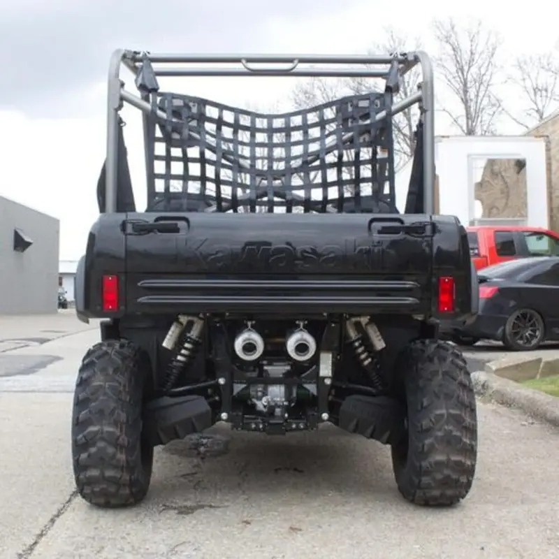Hmf '08-'13 Kawasaki Teryx Titan-Xl Slip On Exhaust Systems - Blackout 1