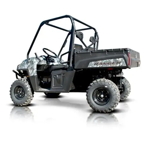 Hmf '10-'14 Polaris Ranger 800 Xp Efi Titan Slip On Exhaust Systems 1