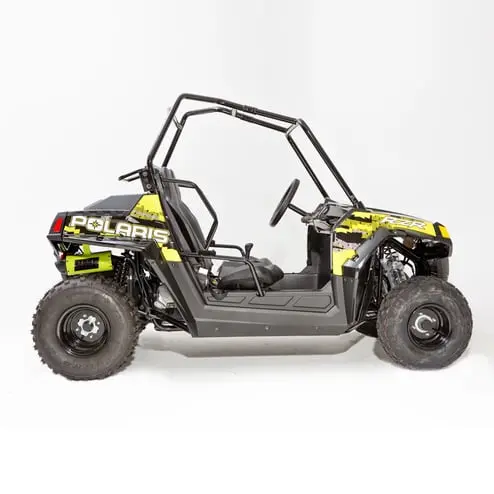 Hmf '10-'21 Polaris Rzr 170 Performance Full Exhaust System 1