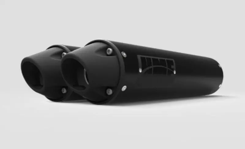 Hmf '12-'14 Arctic Cat Wildcat 1000 Performance Series Dual Slip-On Exhaust 2