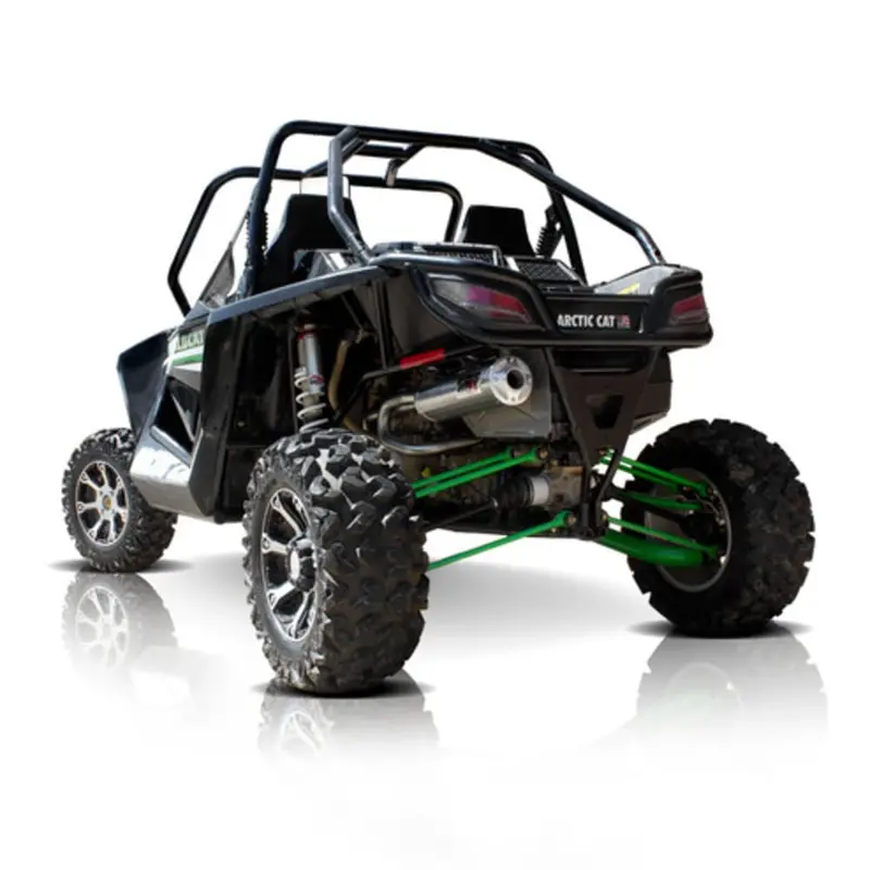 Hmf '12-'14 Arctic Cat Wildcat 1000 Titan-Xl Full Exhaust System - Blackout 1